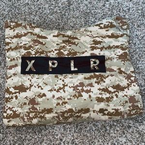 XPLR Sam & Colby Camo sweatshirt!